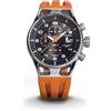 Locman Montecristo Chrono 41mm nero silicone arancio 0542A01S-00BKORSO