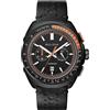 Bulova Orologio Bulova Racer 98B428 crono acciaio IP nero pelle