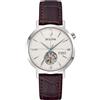Bulova Orologio Bulova Aerojet 38mm bianco pelle 96A318