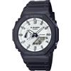 G-Shock Orologio G-Shock GA-2100WD-1AER bianco nero a contrasto