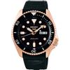 Seiko Orologio Seiko 5Sports SRPD76K1 dorato rosa quadrante nero