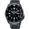 Seiko Orologio Seiko 5sport SRPD65K1 in acciaio trattato IP nero