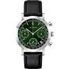 Bulova Orologio Bulova 96B457 elegante Crono Precisionist verde
