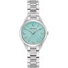 Bulova Orologio Bulova lady 96P253 Sutton Petite quadrante turchese
