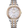 Citizen Orologio Citizen OF in acciaio madreperla bicolore oro EM0416-78A