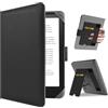 HoYiXi Custodia Universale for 6.8'' / 7" Kindle Paperwhite 2024-2012 Compatibile Kobo Clara HD/Kobo Clara 2E /PocketBook/Tolino/Sony eReader Cover Case Bracket standing function,Nero