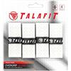 TALAFIT OverGrips Padel Ultra - Grip Padel - Impugnatura Pala Padel - Overgrip Padel Perforato - - Grip Tennis - Accessori Padel - Grips Golf - Massima Presa (Bianco x4)