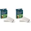 Perfetto Whitemagic Confezione 2 Spugne Cancella Macchie, Melamina, Bianco, 12x2.5x6 cm (Confezione da 2)