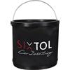 SIXTOL CAR DETAILING BUCKET 1 | Secchio pieghevole da 9 litri per lavaggio auto | Compatto, leggero e resistente