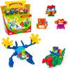 SUPERTHINGS RIVALS OF KABOOM SUPERTHINGS KAZOOM Power Mission - Action Pack. Contiene 5 SuperThings (include 1 SuperLeader Dorato), 1 Exoskeleton, 1 Slider. Confezione da 4 pezzi