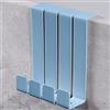 DEKAZIA® 4 Ganci Appendiabiti da Bagno, Gancio Porta Accappatoio, Attaccapanni Colorato, Appendino Porta Bambini