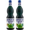 Fabbri 1905 Fabbri Sciroppo Menta 1l (Confezione da 2)