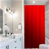 Uiiooazy Tenda Doccia Antimuffa, Uiiooazy Tenda da Doccia Piccola 90x180cm Rossi Gradiente Borgogna Sfumata Moderno Tende da Bagno Tessuto Lavabile Impermeabile Poliestere Tende per Vasca da Bagno con 6 Anelli