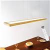 ZMH LED lampada a sospensione - tavolo da pranzo in legno rustico | dimmerabile 40W con telecomando regolabile in altezza lampada a sospensione per sala da pranzo studio soggiorno e cucina