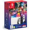 Nintendo Switch OLED Console 64 Gb Mario Kart 8 Deluxe Preinstallato Bianco 10014484 Nint