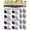 KIT 1080P VIDEOSORVEGLIANZA AHD 8 TELECAMERE 5MP SONY +DVR+HD 2TB + CAVETTERIA