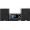 Kenwood Mini Hi Fi Bluetooth RMS 30 watt DAB+ USB Wifi AUX IN Nero Kenwood M-7000S-B