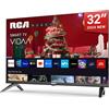 RCA VRS32HQ1 Smart TV 32 Pollici HD LED Televisori con Wi-Fi, App Store, Triplo