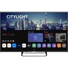 Smart Tech Smart TV 32" Display LED HD Ready Sistema WebOs Classe E Nero 32HW01V Smart Tech