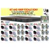 KIT 1080P VIDEOSORVEGLIANZA AHD 12 TELECAMERE 5MP SONY+DVR 16 CANALI+CAVI+HD-2TB