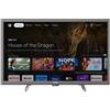 Saba Smart TV 24 Pollici HD Ready Display LED Google TV Wi-Fi Grigio SA24S78GTV SABA