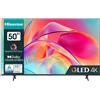 Hisense Smart TV 50" 4K UHD QLED Vidaa Dolby Vision/Atmos Classe G Nero 50E77KQ HISENSE