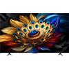TCL Smart TV 85" 4K UHD QLED GoogleTV Classe F Dolby Vision Atmos Titanio 85C655 TCL