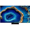 TCL Smart TV 50" 4K UHD LED Google TV Classe G Nero Serie C80 50C805 Tcl