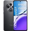 Oppo Reno 12 F 4G AI Smartphone 6.7" 8/256 GB 50 MP Android Grigio Oppo