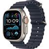 APPLE WATCH 49MM ULTRA 2 CEL.NERO OCEAN TITANIUM NATURALE CINTURINO