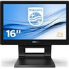 Philips Monitor PC Touch 15.6" USB HDMI DVI DisplayPort Philips 162B9T/00