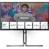 Aoc Monitor PC 27" 4K Ultra HD Nano IPS Luminosità 400 cd/m2 4 ms U27U3CV Aoc