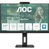 Aoc Monitor PC 23,8" Full HD 1920x1080 Pixel USB HDMI DisplayPort - 24P3CW Aoc