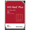 Western Digital Hard Disk Interno 8 TB 256 MB 3.5" SATA3 WD80EFPX Red Plus Western Digital
