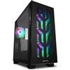 Sharkoon 0000056301 Sharkoon CASE GAMING CA300T SHARK BLACK ATX NERO RGB NO ALIMENTATORE