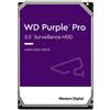 Western Digital Hard Disk Interno 14 TB 512 MB 3.5" SATA3 WD142PURP Purple Pro Western Digital