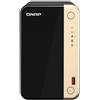QNAP NAS Tower Collegamento Ethernet LAN Celeron N5095 8 GB QNAP QTS TS-264-8G QNAP