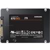 SAMSUNG 2/1TB 500/250GB SSD 870 EVO 2.5" SATA III Solid State Drive for pc lot