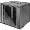 Digitus DN-19 09U-6/6-EC-SW Armadio rack da parete 19 (L x A x P) 600 x 505 x