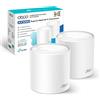TP-Link Deco WiFi 6 Mesh AX 3000Mbps Deco X50(2 Pack) - Sistema WiFi 6 per tutta