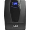 ADJ Gruppo di continuità Ups 2,5 KVA con 6 prese IEC+RJ11/45 e LCD CSB 650-02502 ADJ