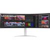 Lg Monitor PC 49" Curvo LED 5120 x 1440 Px Display Dual Quad HD 49WQ95C-W.AEU Lg