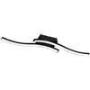 TRIO INTERNATIONAL Plafone ROUTE 10w LED 3000K nero - R62472132