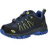 Brütting Mount Pinos Kids Low, Scarpe da Trekking, Blu Marino Limone, 37 EU