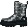 BAGATT TT.BAGATT D31-ABO50, Stivali Donna, Argento/Nero, 40 EU