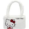 CYPBRANDS CyP Brands Hello Kitty, Sanrio, borsa, peluche, borsa a mano, colore bianco, prodotto ufficiale, bianco, Estandar, Casual