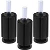 Pawfly Acquario Bio Sponge Filter Quiet Betta Fry Shrimp e Small Fish Foam Filtro per acquari Fino a 75L, Confezione da 3