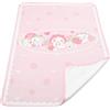 Landofgenie Impermeabile Changing Pad 80 x 120 CM Lavabile Riutilizzabile Oversized Adult Changing Pad - Mucca fragola