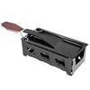 Tyenaza Raclette al Formaggio, Padella per Formaggio con Spatola in Silicone Mini Teglia da Forno Antiaderente per Formaggio Fuso, Cioccolato Nero