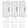 KEEPOW 3 Filtri HEPA Airclean Plus 50 per Miele Complete C3 C2, 3+3 Pezzi | Filtro Hepa Airclean 50, per Miele Compact C1 C2, S8340, S8360, Serie S4000, S5000, S6000, S8000, con 3 Filtri Motore (3+3)